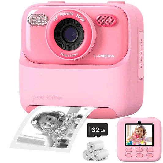 Marcherelle™ – Leuke en creatieve instantcamera voor kinderen met print 0