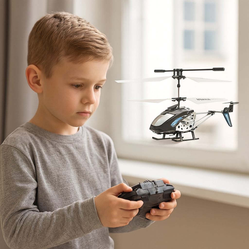 Marcherelle™ – Mini RC-helikopter met gyroscopisch systeem 6