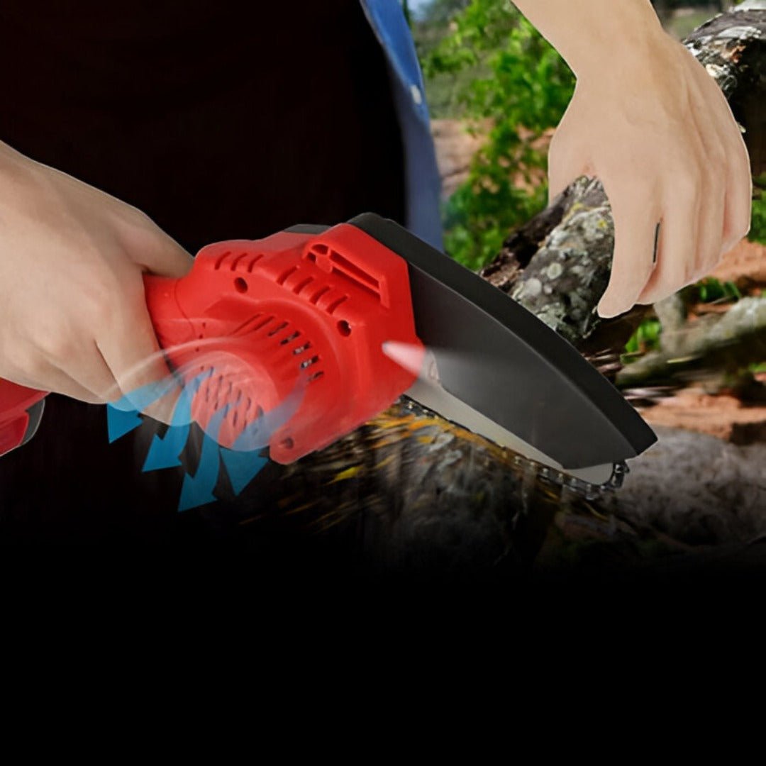 Marcherelle™ – Mini draadloze elektrische kettingzaag, oplaadbaar en lichtgewicht 4