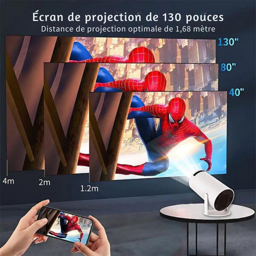 Marcherelle™ – Premium mini draagbare 4K-projector 6