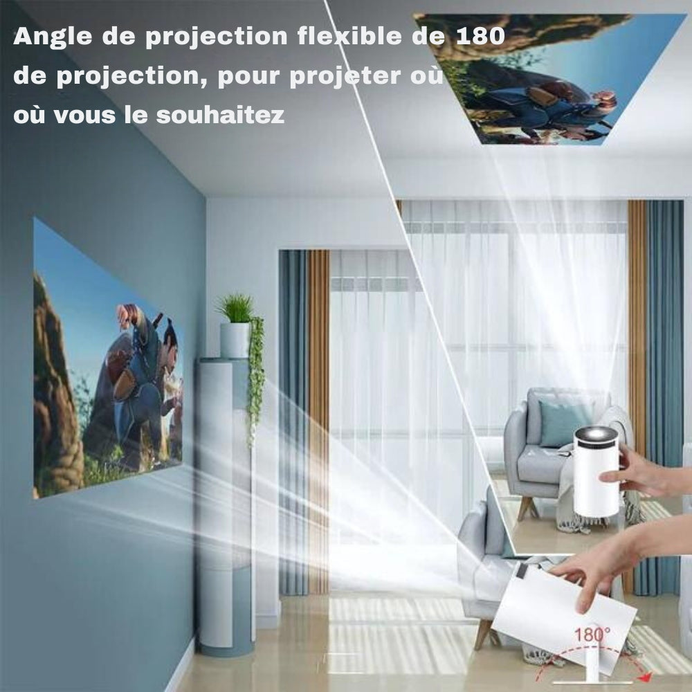 Marcherelle™ – Premium mini draagbare 4K-projector 7