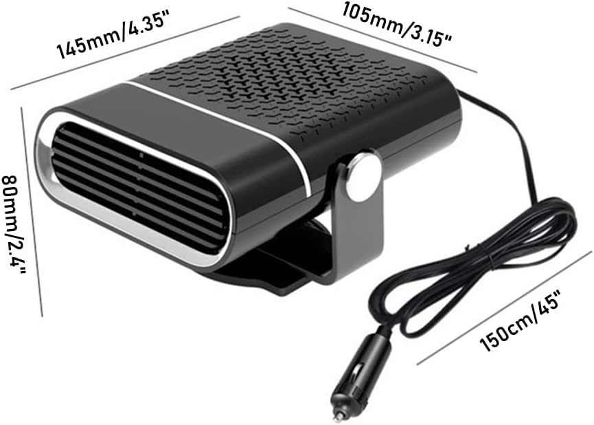 Marcherelle™ – Snel verwarmende autoventilatorkachel 4