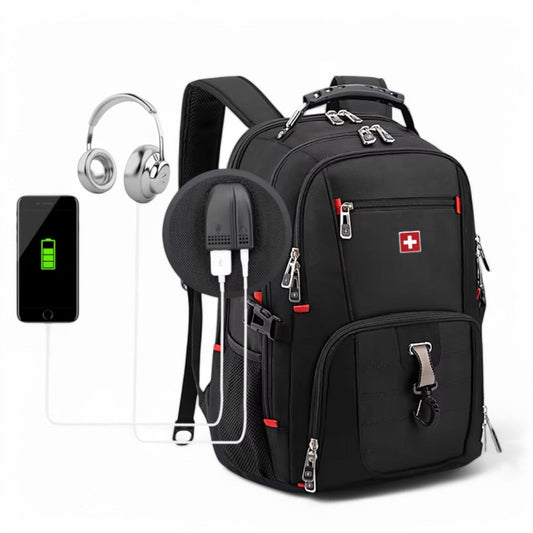 Marcherelle™ – Unisex 35L waterdichte reisrugzak met laptopvak 0