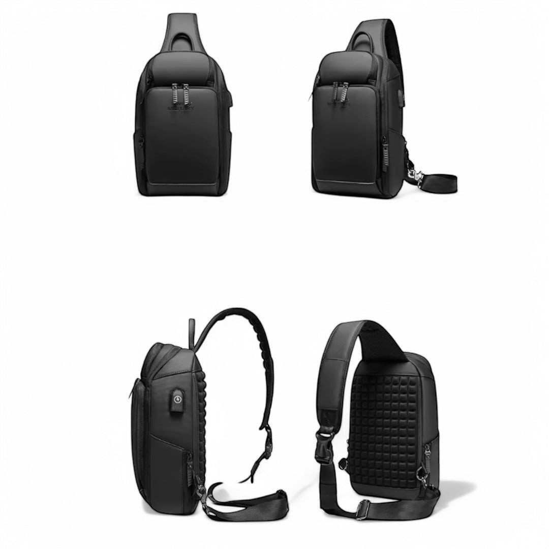 Marcherelle™ – Waterdichte antidiefstal schoudertas met verborgen USB-poort 5
