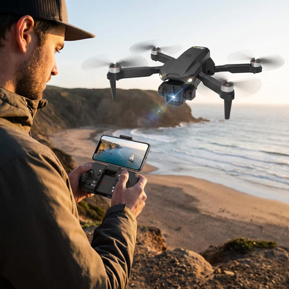 Marcherelle™ | Draagbare drone met dubbele camera – intelligente stabilisatie en live video 1