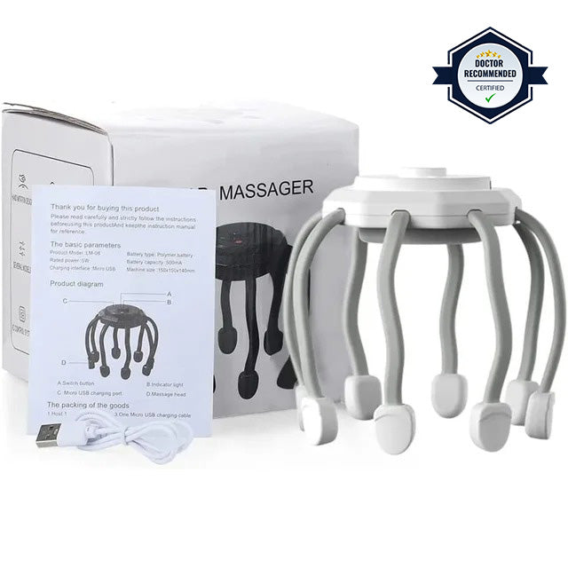 Hoofdmassager Luxe Ontspanning voor Hoofd en Hals