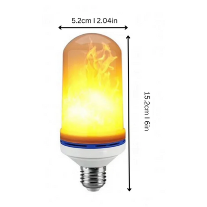 LED Lamp Vlam Effect Flikkerend Warm en Gezellig