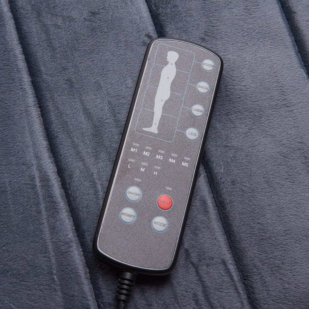 Volledige Lichaam Massage Mat met Verwarming en Vibratie Functie