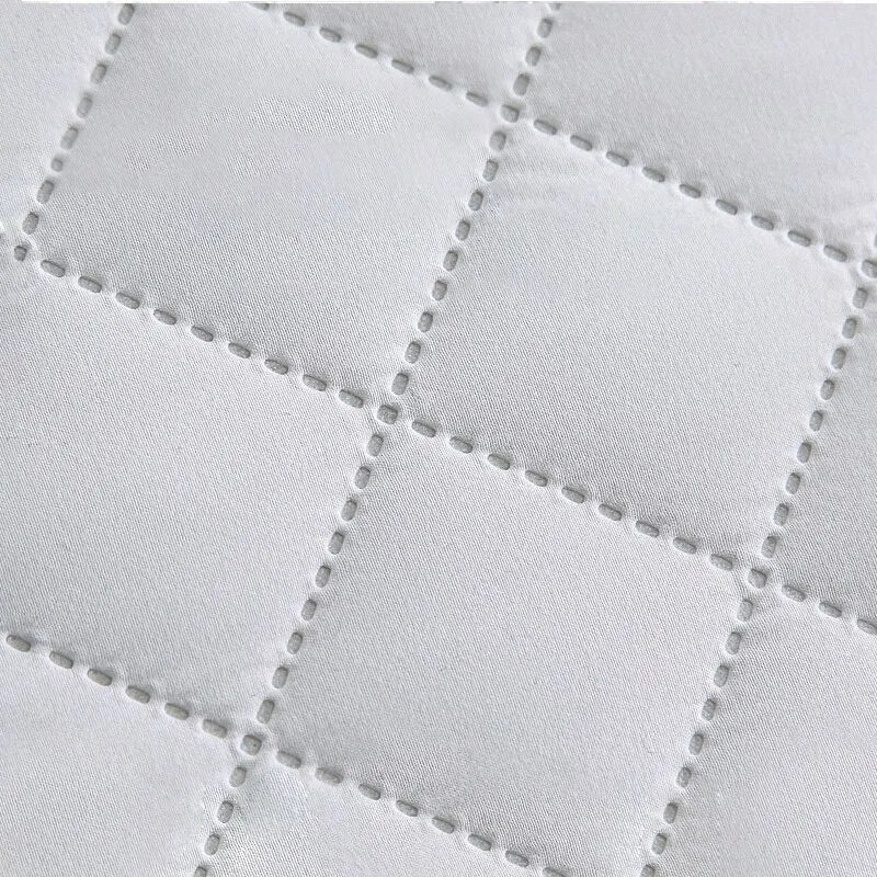 Matratzenschoner aus 100 % Polyester, waschbar, elastisch, für alle Matratzenarten 4