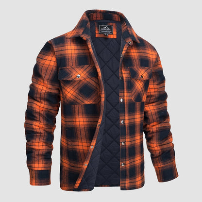 Heren Flanellen Overhemd Jas Warm en Comfortabel - Velinix