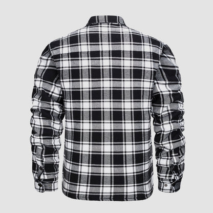 Heren Flanellen Overhemd Jas Warm en Comfortabel