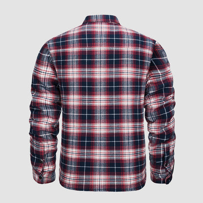 Heren Flanellen Overhemd Jas Warm en Comfortabel