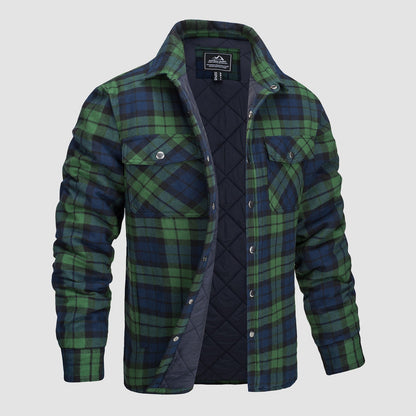 Heren Flanellen Overhemd Jas Warm en Comfortabel