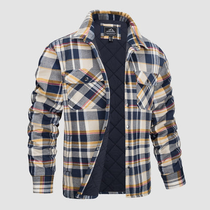 Heren Flanellen Overhemd Jas Warm en Comfortabel