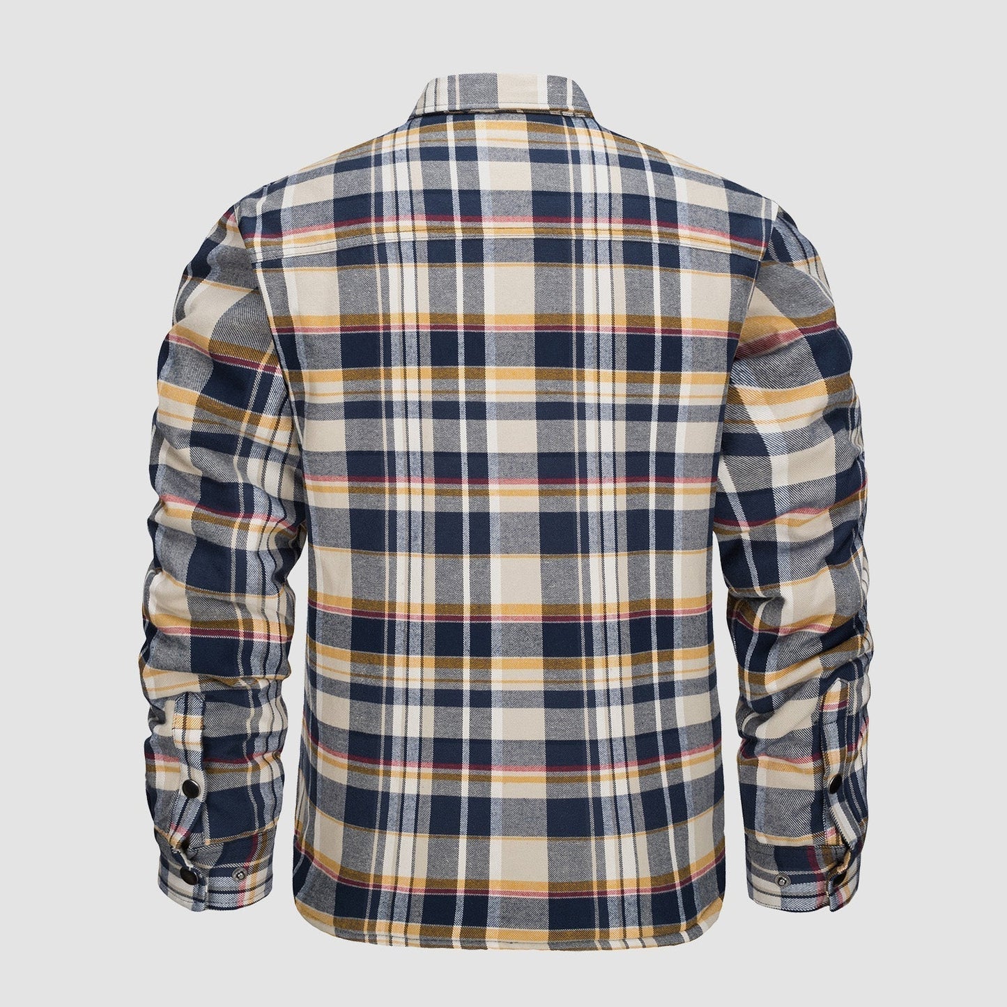Heren Flanellen Overhemd Jas Warm en Comfortabel