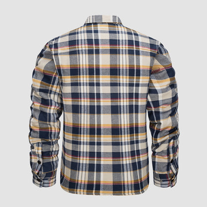 Heren Flanellen Overhemd Jas Warm en Comfortabel