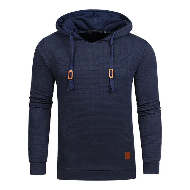 Męska ciepła bluza z kapturem, oversize, z zamkiem błyskawicznym 13