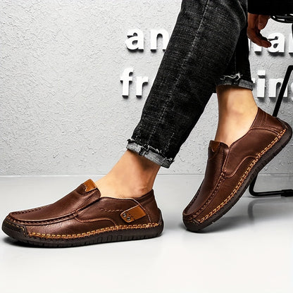 MetroMoc™ – Stijlvolle Slip-On Loafers voor Heren