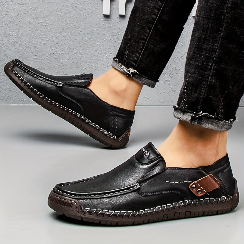 MetroMoc™ – Stijlvolle Slip-On Loafers voor Heren