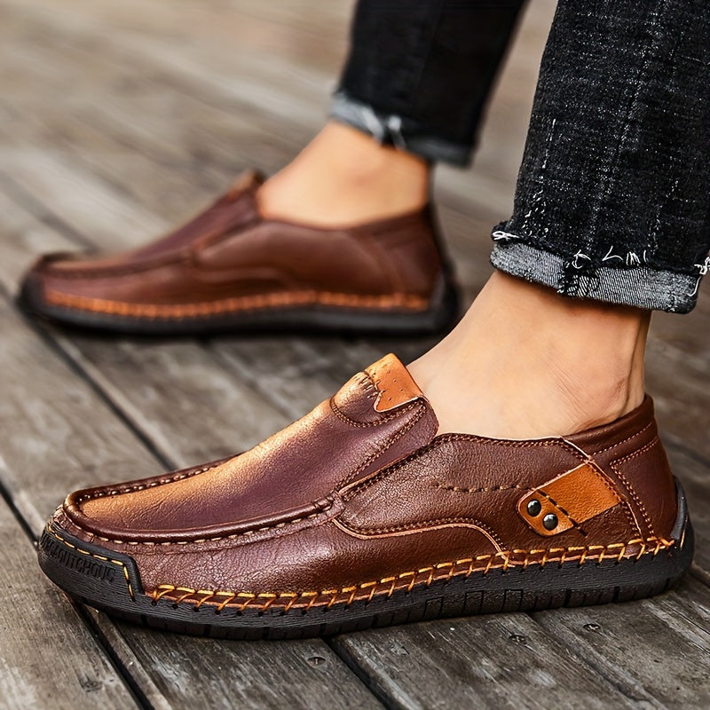 MetroMoc™ – Stijlvolle Slip-On Loafers voor Heren