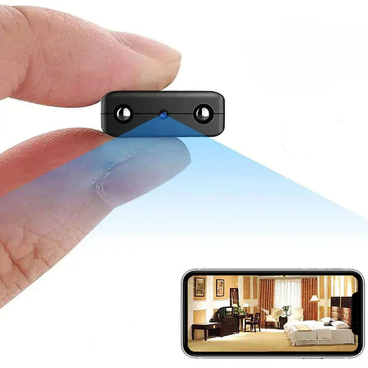 Micro HD camera – Compacte WiFi beveiligingscamera met nachtzicht & audio 3