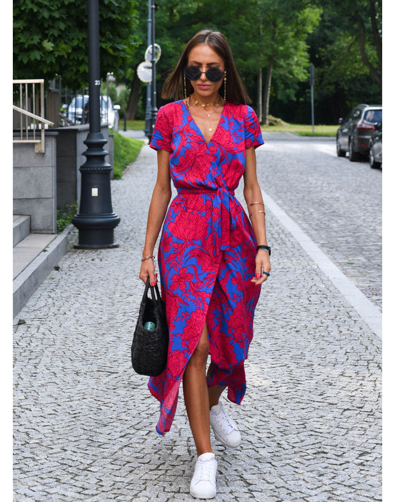 Variant image for MileaDress™ – Dames Midi Wikkeljurk Ademend Comfort voor Zomerstijl-9