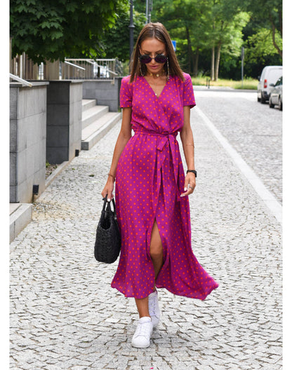 Variant image for MileaDress™ – Dames Midi Wikkeljurk Ademend Comfort voor Zomerstijl-11