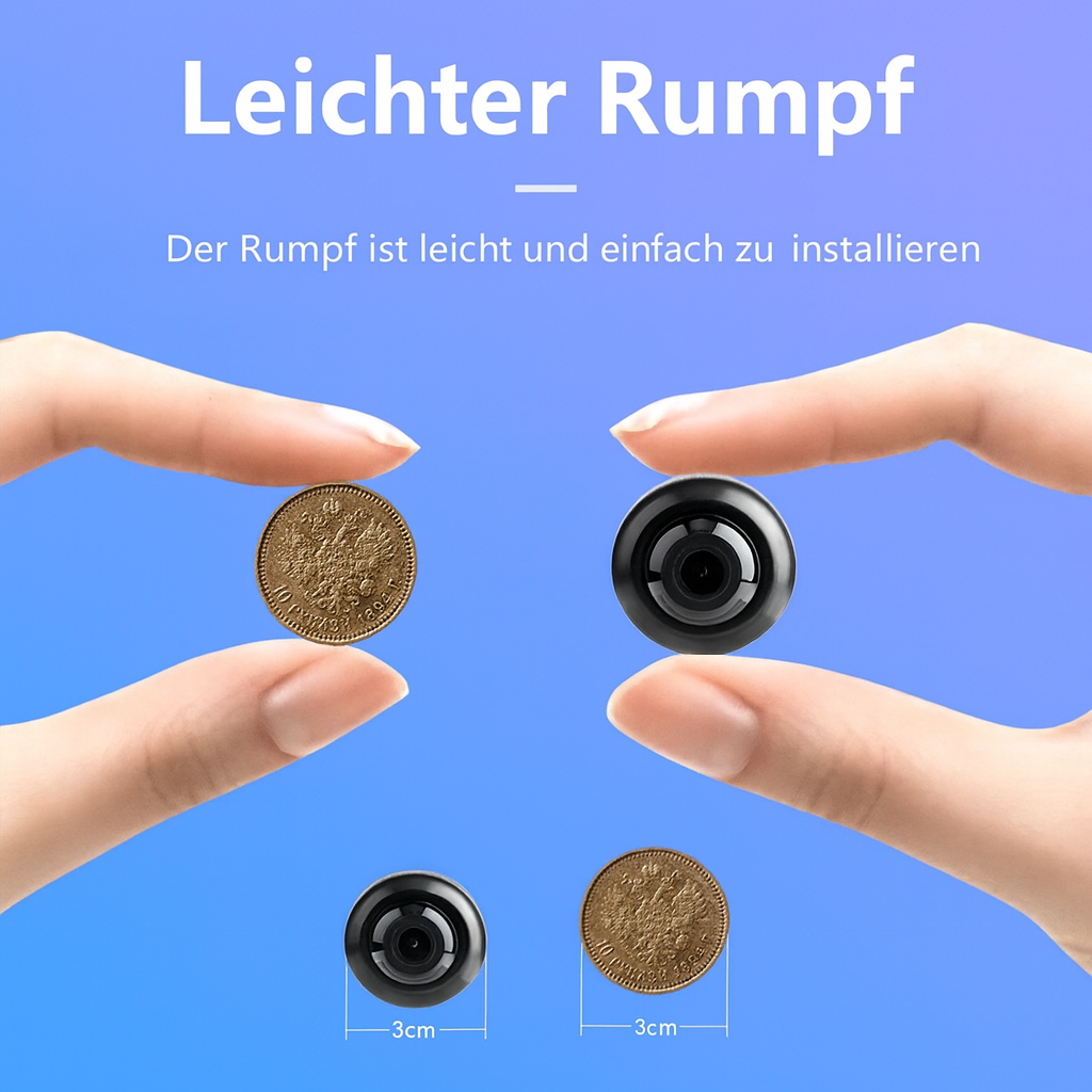 WLAN Bewakingscamera Mini met Nachtzicht en Bewegingsdetectie