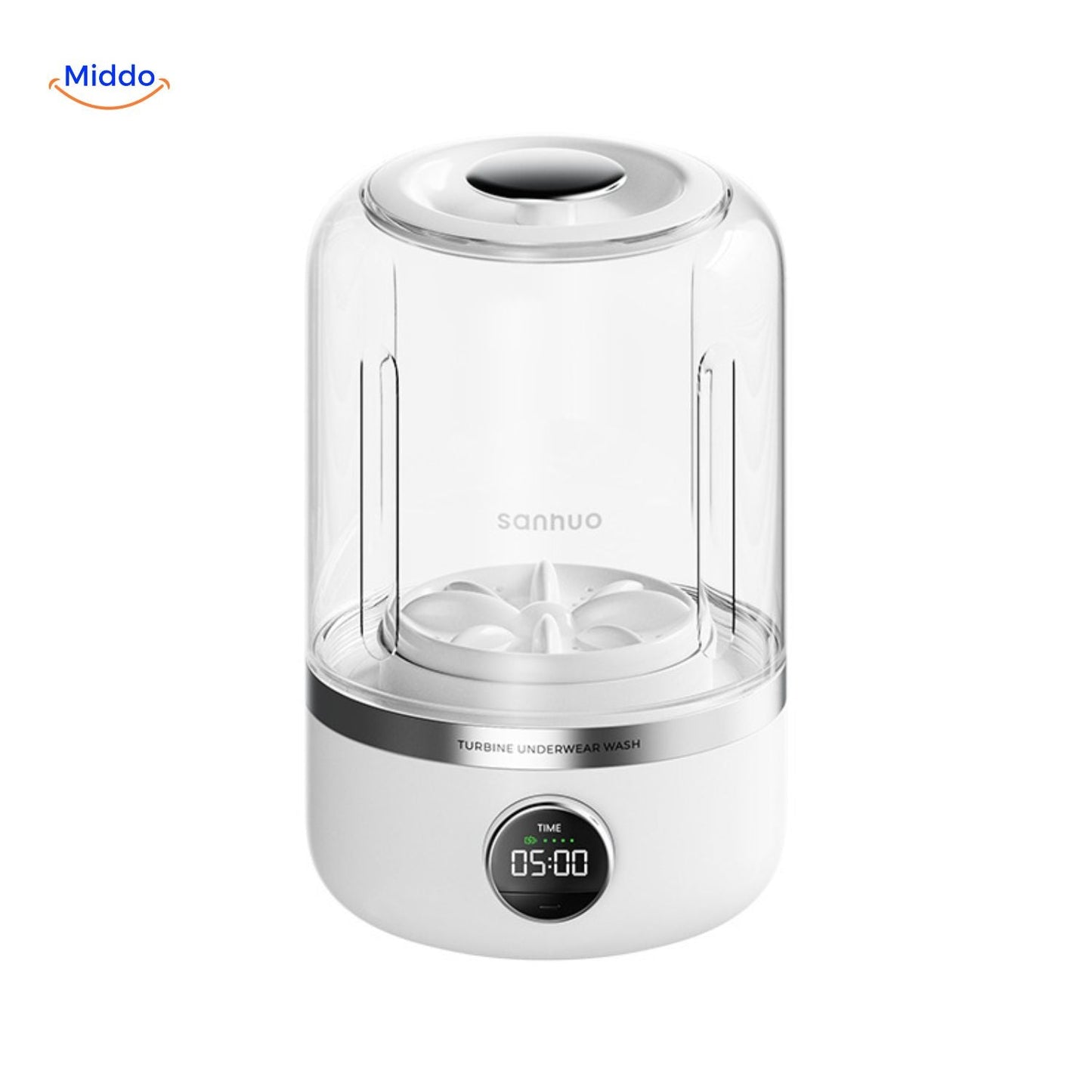 Draadloze Miniwasmachine voor Onderweg Reizen
