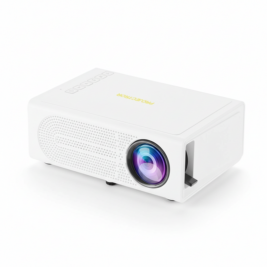 Draagbare Mini Projector 3000 Lumen voor Thuisbioscoop Binnen en Buiten - Velinix
