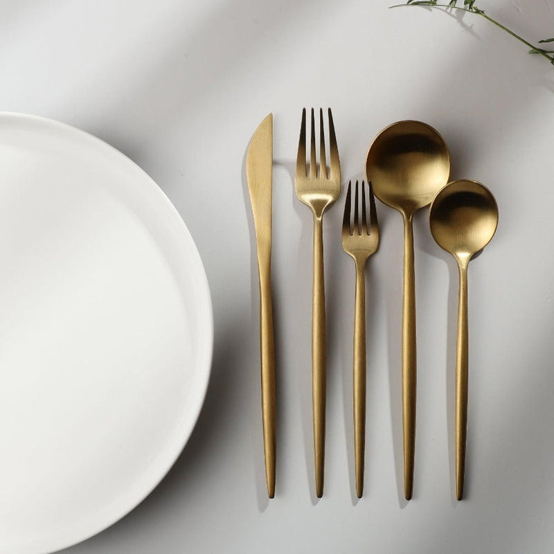 Roestvrij Staal Bestek Set Elegante Design