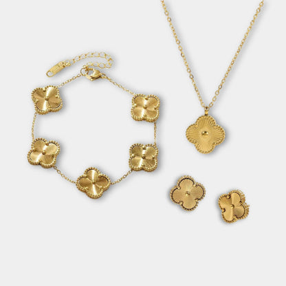 Luxe Sieradenset met Ketting, Armband en Oorbellen Set