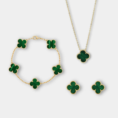 Luxe Sieradenset met Ketting, Armband en Oorbellen Set