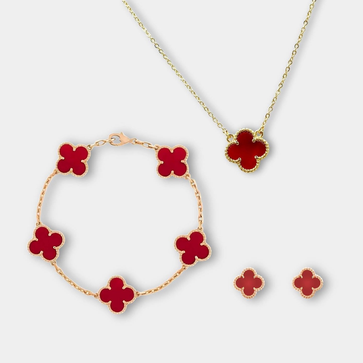 Luxe Sieradenset met Ketting, Armband en Oorbellen Set - Velinix