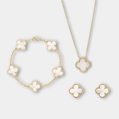 Luxe Sieradenset met Ketting, Armband en Oorbellen Set