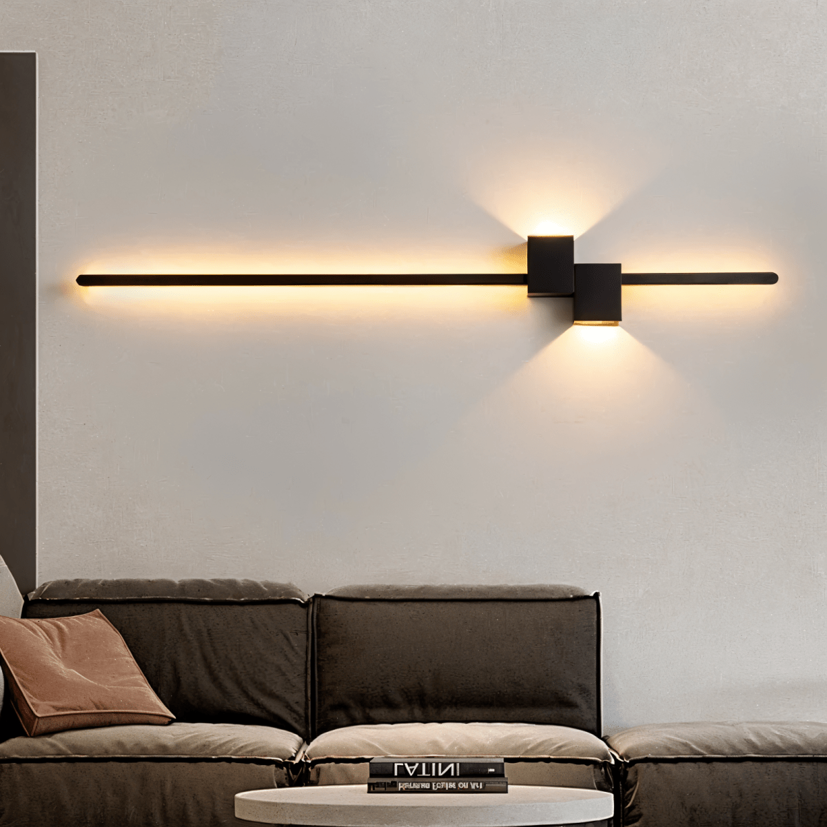 LED Wandlamp Modern Design Warm Wit Licht Metaal - Velinix