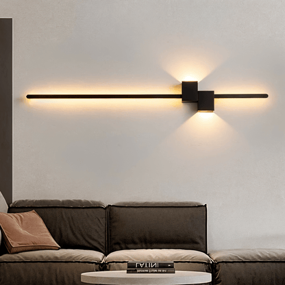LED Wandlamp Modern Design Warm Wit Licht Metaal - Velinix