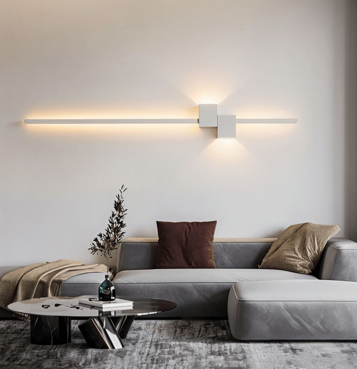 LED Wandleuchte Modern Minimalistisch Dimbaar