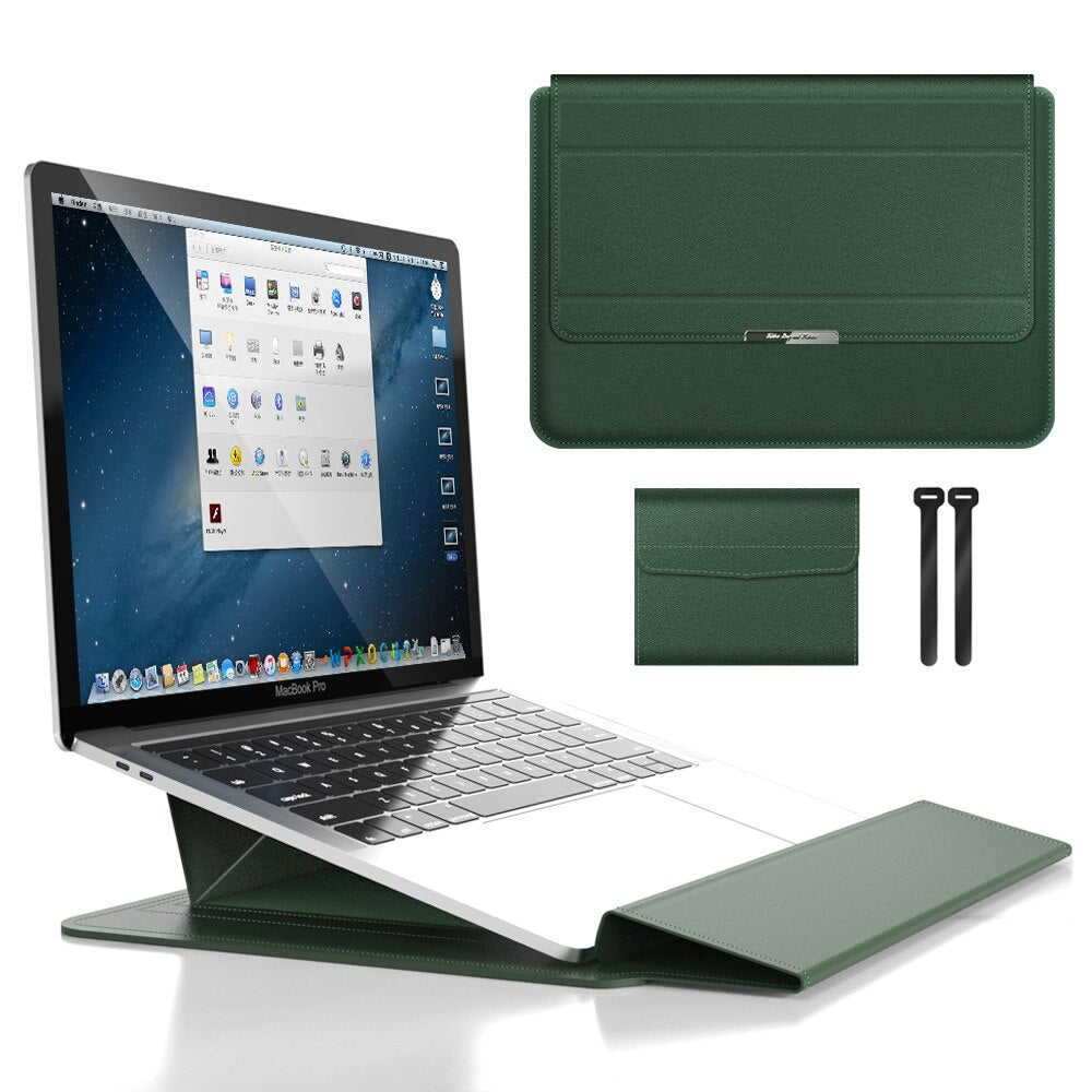 Waterdichte Laptop Sleeve 3-in-1 Schokbestendig met Opslag - Velinix