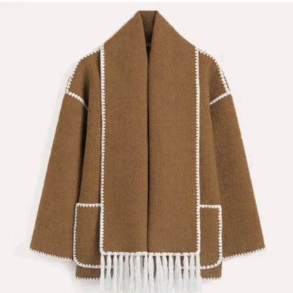 Velinix Gely Faux Fur Statement Jas