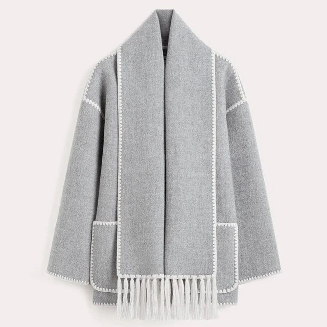 Velinix Gely Faux Fur Statement Jas