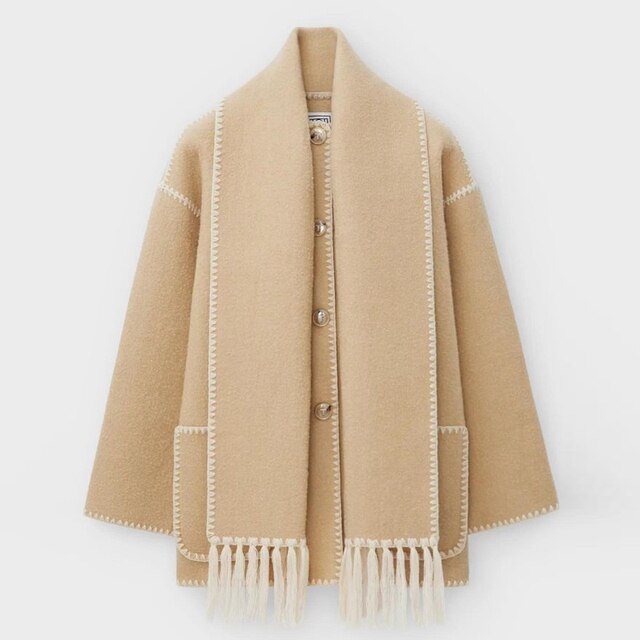 Velinix Gely Faux Fur Statement Jas
