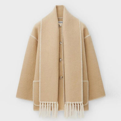Velinix Gely Faux Fur Statement Jas