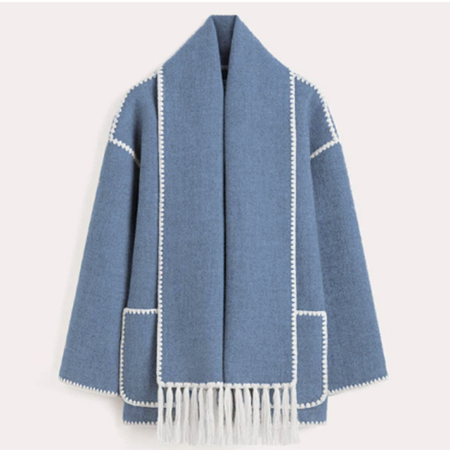 Velinix Gely Faux Fur Statement Jas