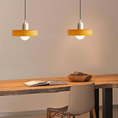 Kleurrijke Hanglamp Modern Glazen Design voor Woonkamer