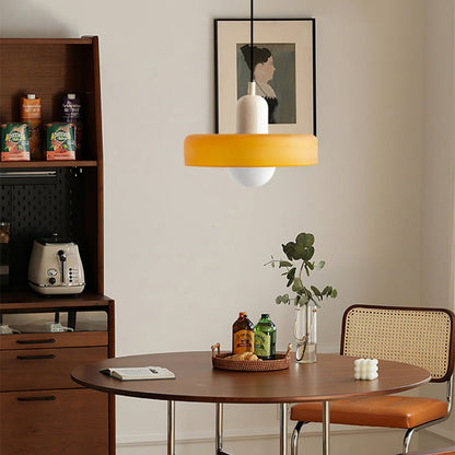 Kleurrijke Hanglamp Modern Glazen Design voor Woonkamer
