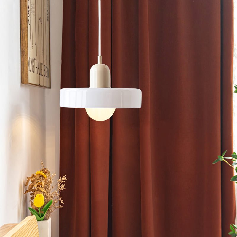 Kleurrijke Hanglamp Modern Glazen Design voor Woonkamer