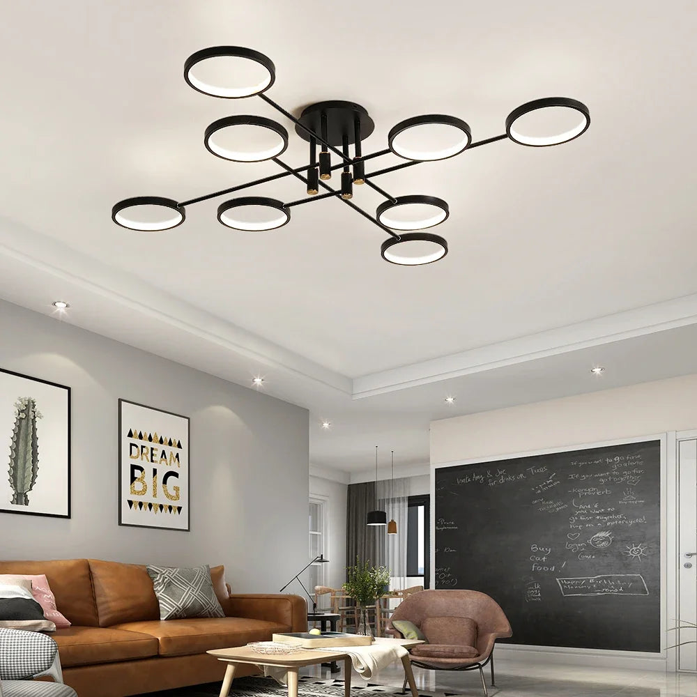 LED Kroonluchter Modern Design Dimbaar - Velinix