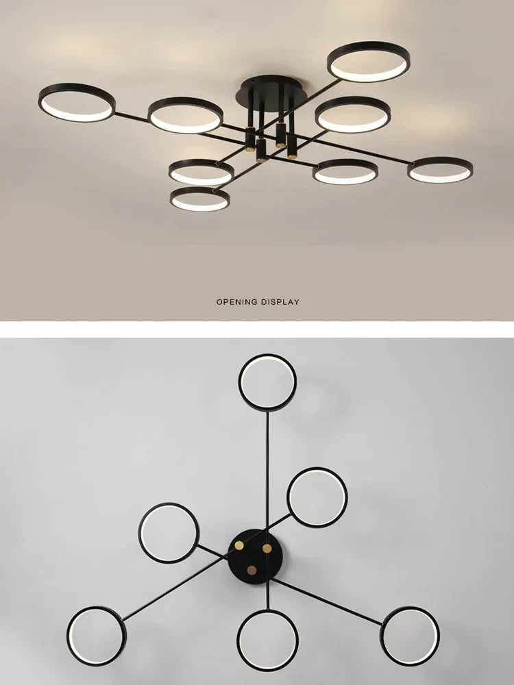 LED Kroonluchter Modern Design Dimbaar