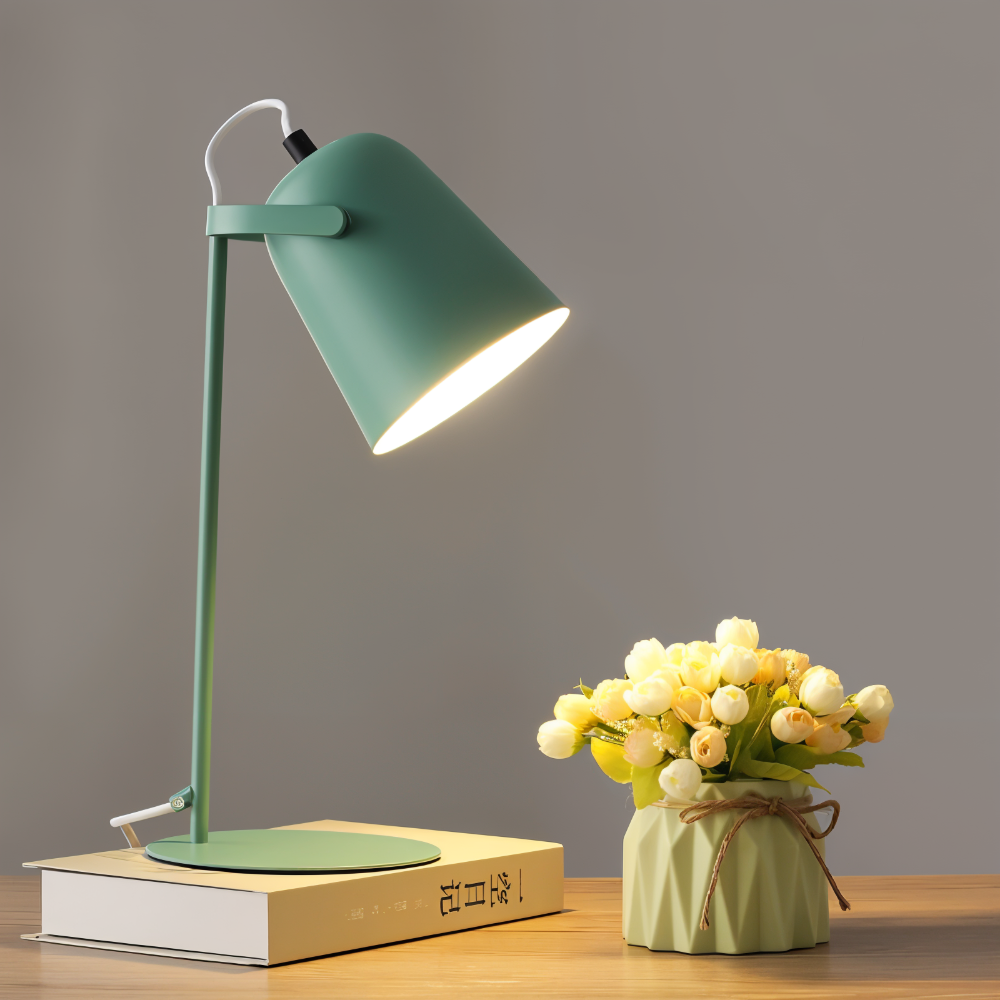 Moderne Roterende Tafellamp Met Oogvriendelijk Licht 8